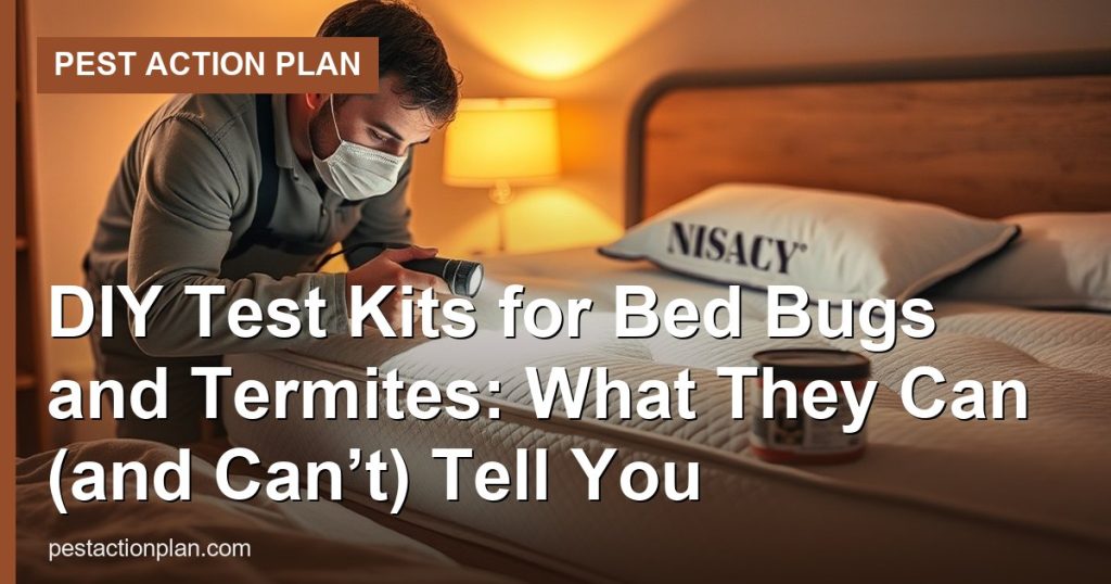 DIY Test Kits for Bed Bugs and Termites: What They Can (and Can’t) Tell You