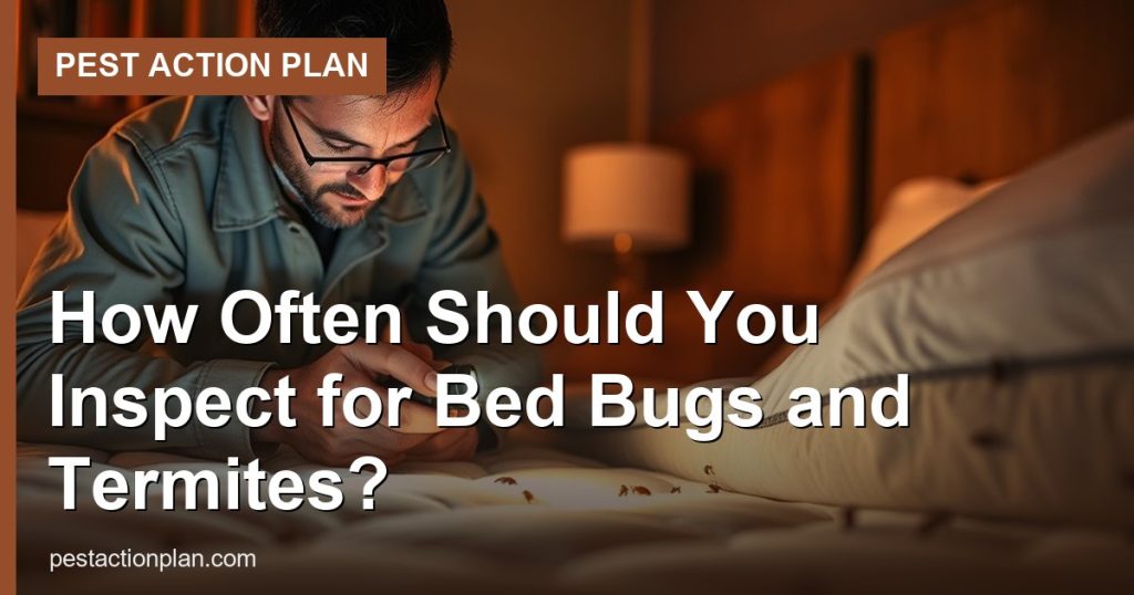 How Often Should You Inspect for Bed Bugs and Termites?