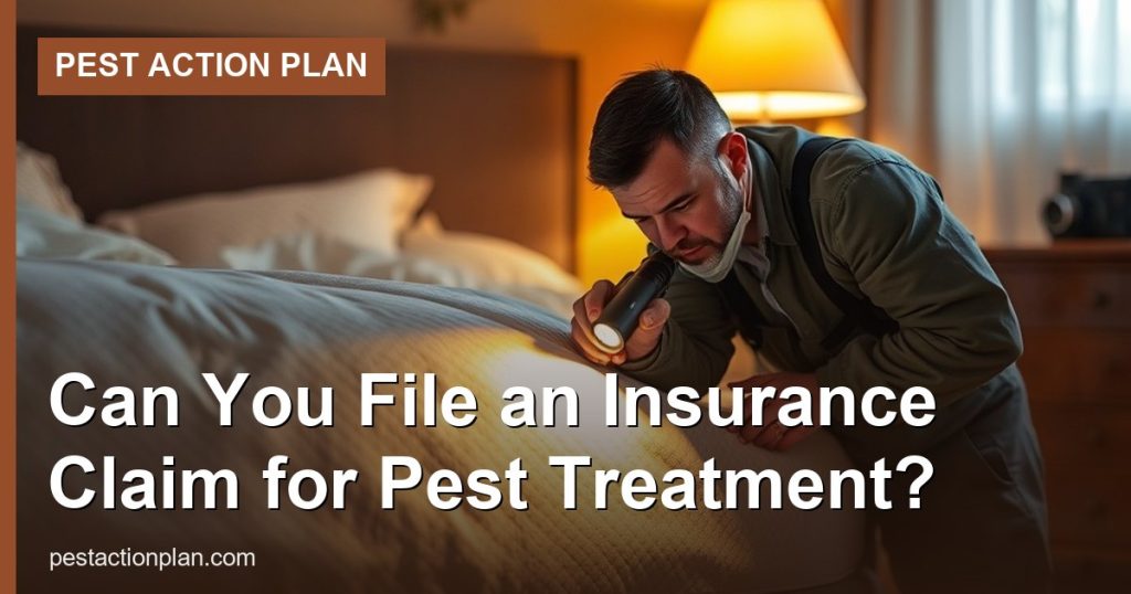 Can You File an Insurance Claim for Pest Treatment?