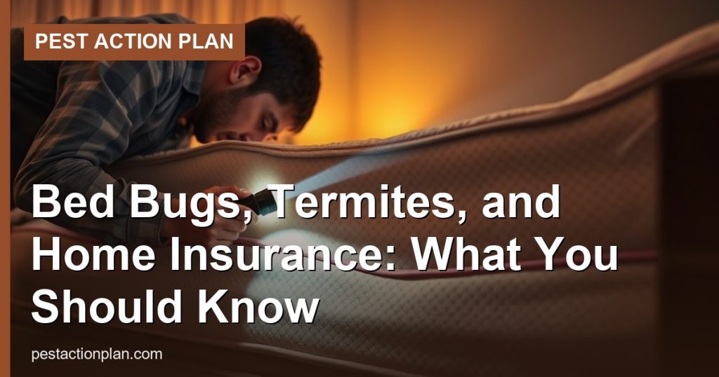 Bed Bugs, Termites, and Home Insurance: What You Should Know