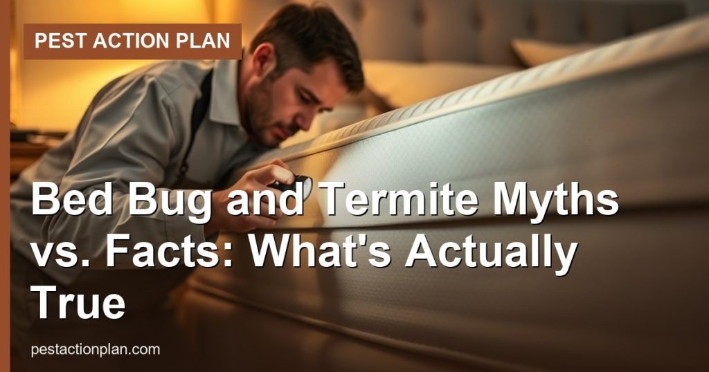 Bed Bug and Termite Myths vs. Facts: What's Actually True