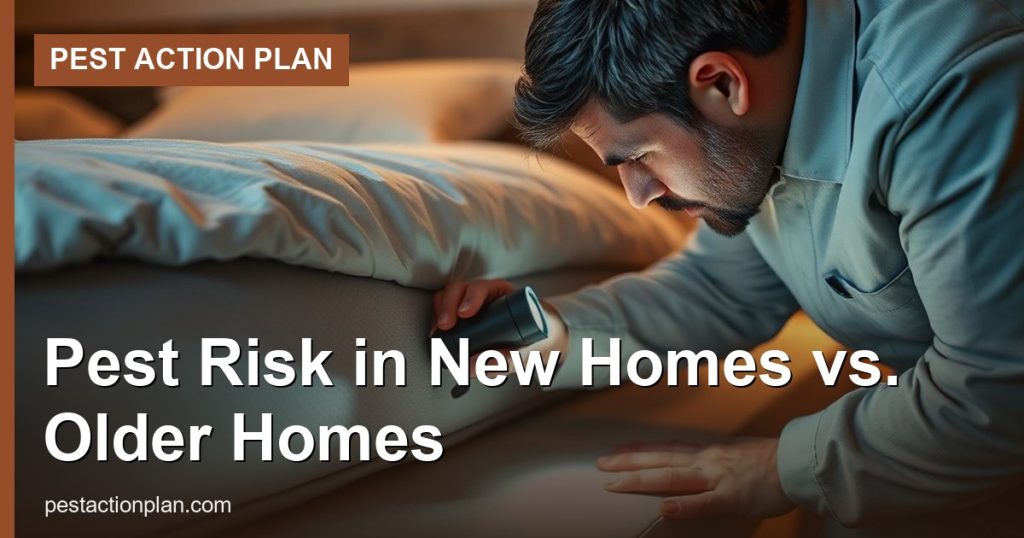 Pest Risk in New Homes vs. Older Homes