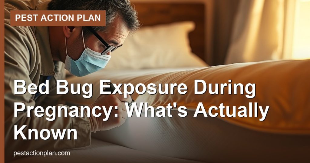 Bed Bug Exposure During Pregnancy: What's Actually Known
