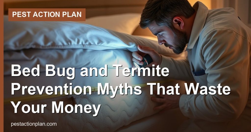 Bed Bug and Termite Prevention Myths That Waste Your Money